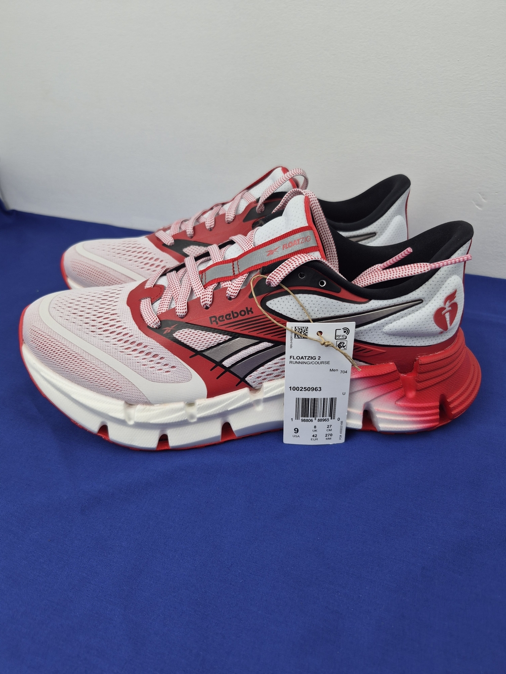 Men's FloatZig 2 AHA Running Shoes Mens size 9